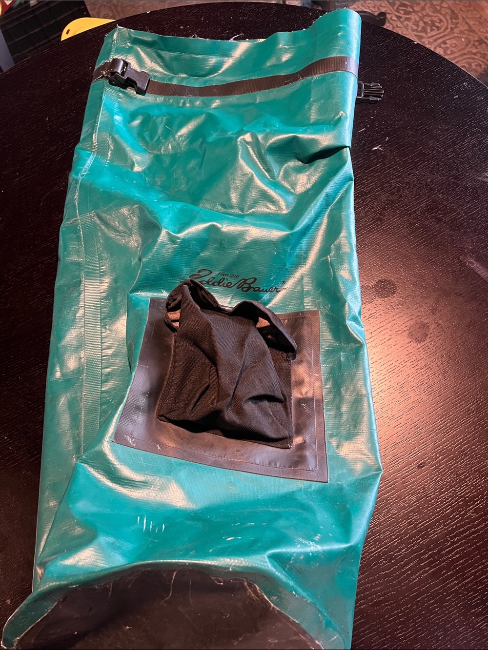 Eddie Bauer waterproof bag.